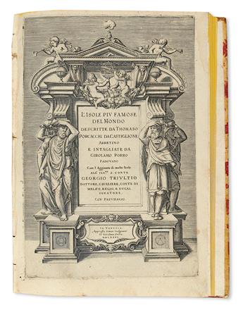 PORCACCHI, TOMMASO. LIsole piu Famose del Mondo.  1576